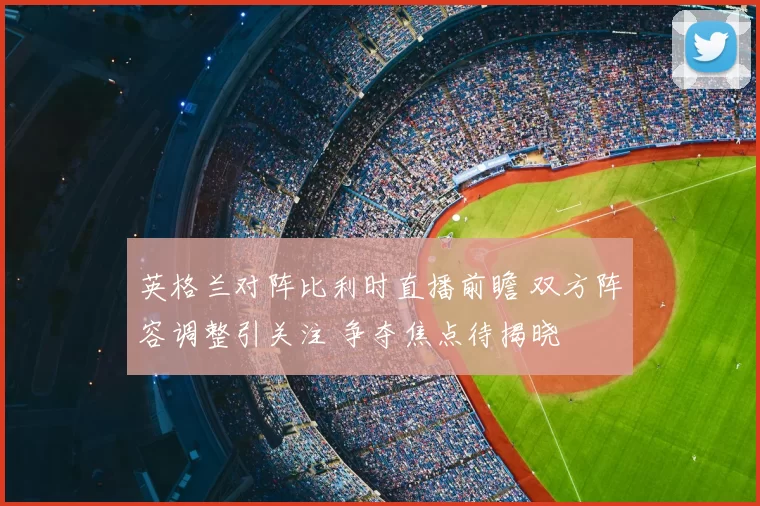 英格兰对阵比利时直播前瞻 双方阵容调整引关注 争夺焦点待揭晓